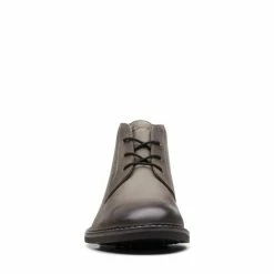 Clarks Atticus LT Mid Dark Grey Leather -Sandals shop CS M BOOT 26161364 2