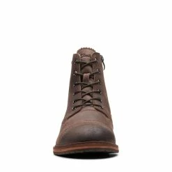 Clarks Clarkdale West Dark Brown Suede 7 Clarks Clarkdale West Dark Brown Suede -Sandals shop CS M BOOT 26162385 2