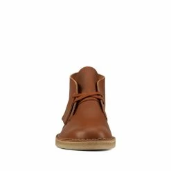 Clarks Desert Boot Dark Tan Leather -Sandals shop CS M BOOT 26162422 2