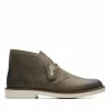 Clarks Desert Boot 2 Dark Olive Leather -Sandals shop CS M BOOT 26162606