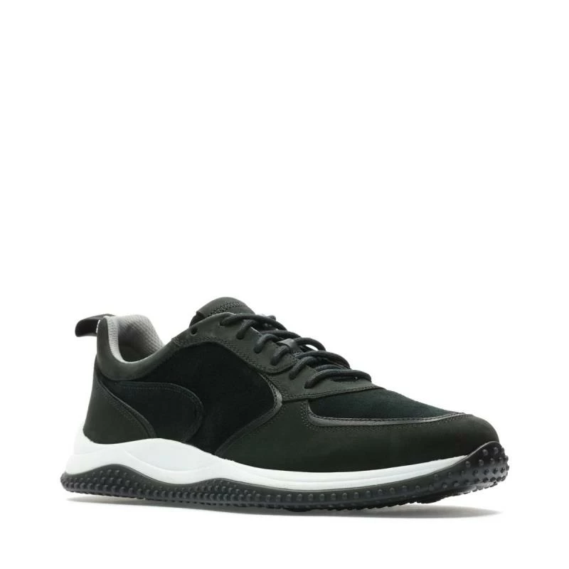 Clarks Puxton Run Black Combination 4 Clarks Puxton Run Black Combination - Image 2