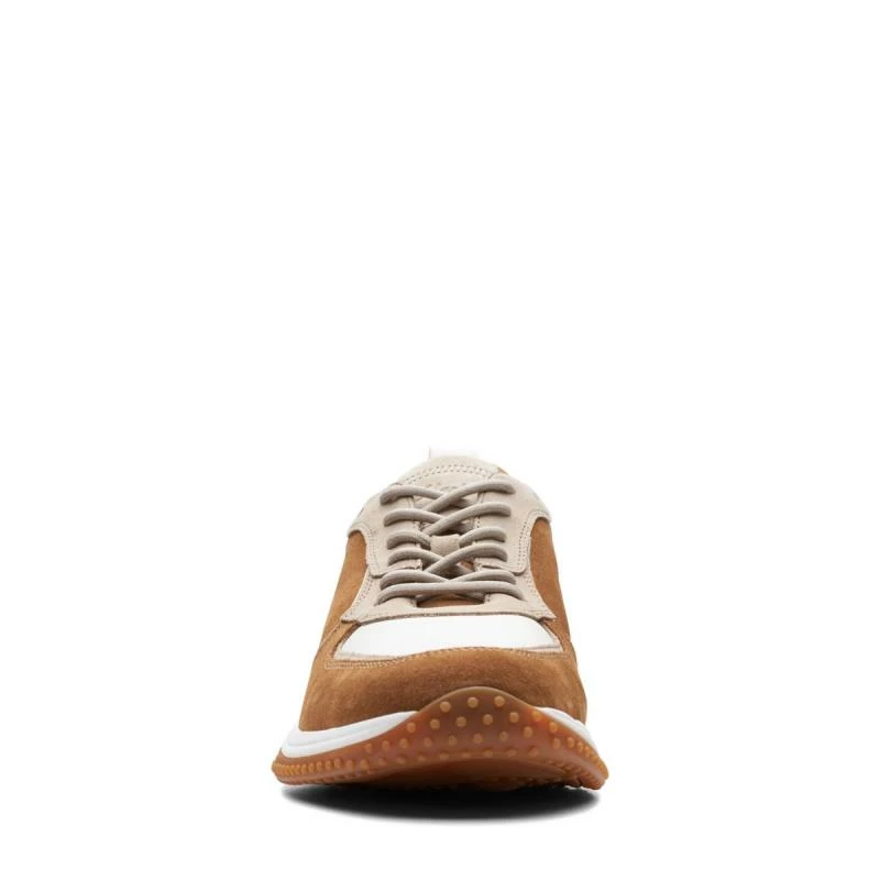 Clarks Puxton Run Dark Tan Combination 5 Clarks Puxton Run Dark Tan Combination - Image 3