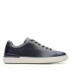 Clarks Court Lite Lace Navy Leather