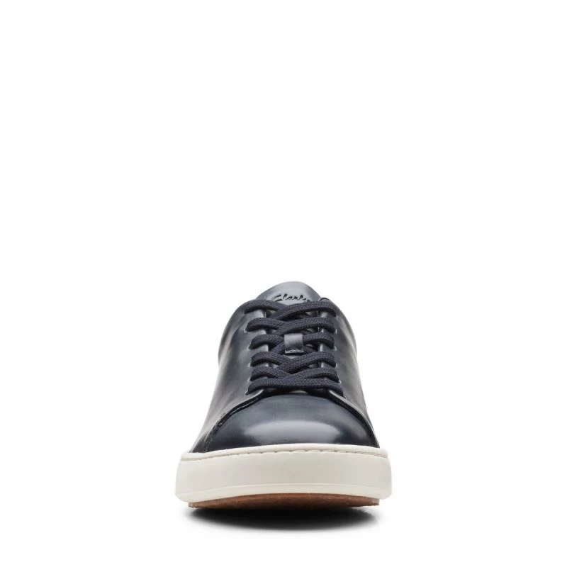 Clarks Court Lite Lace Navy Leather 5 Clarks Court Lite Lace Navy Leather - Image 3