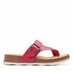 Clarks Brynn Madi Fuchsia Leather