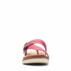 Clarks Brynn Madi Fuchsia Leather -Sandals shop CS SHOES 26164753 2