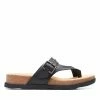 Clarks Brynn Madi Black Leather -Sandals shop CS SHOES 26164863