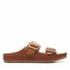 Clarks Brookleigh Sun Dark Tan Leather