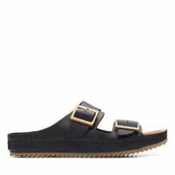 Clarks Brookleigh Sun Black Leather