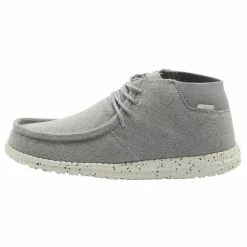 Hey Dude Shoes Wayne – Woven Charcoal