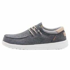 Hey Dude Shoes Paul Chambray – Iron