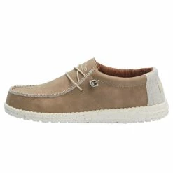 Hey Dude Shoes Wally Recycled Leather – Travertine