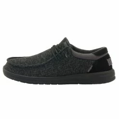 Hey Dude Shoes Paul Sox – Total Black