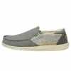 Hey Dude Shoes Thad Chambray – Ghost Grey -Sandals shop HD MEN Slipon 32236974243907