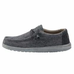 Hey Dude Shoes Wally Woven – Carbon