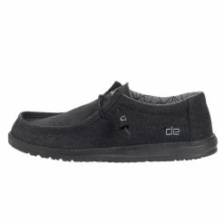 Hey Dude Shoes Wally Canvas – Black