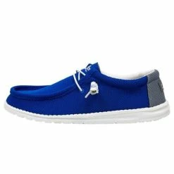 Hey Dude Shoes Wally Sox Fans – Go Blue