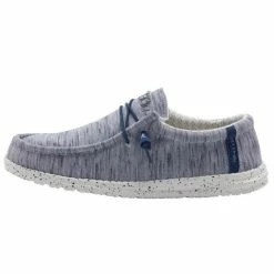 Hey Dude Shoes Wally Stretch Fleece – Navy White