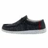 Hey Dude Shoes Wally Stretch Fleece – Black Brick