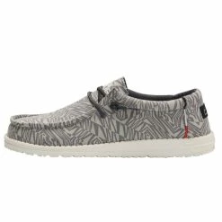 Hey Dude Shoes Wally Print – Geo Grey