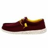 Hey Dude Shoes Wally Sox Fans – Maroon