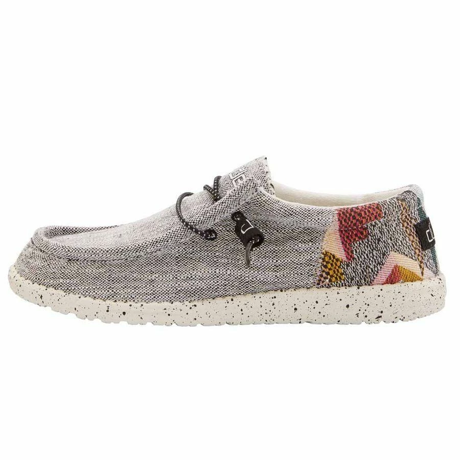 Hey Dude Shoes Wally Woven – Etno Grey 3 Hey Dude Shoes Wally Woven – Etno Grey