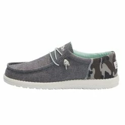 Hey Dude Shoes Wally Funk – Camo Brown