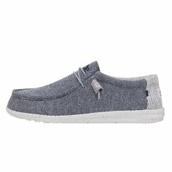 Hey Dude Shoes Wally Stretch Stone – Granite
