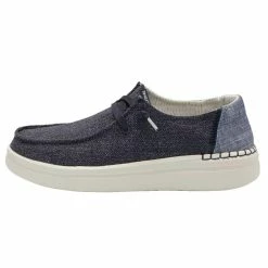 Hey Dude Shoes Wendy Rise Chambray – Blue