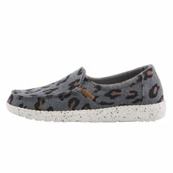 Hey Dude Shoes Misty – Charcoal Cheetah