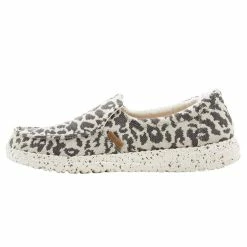 Hey Dude Shoes Misty Woven (V) – Cheetah Grey