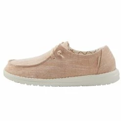 Hey Dude Shoes Wendy Canvas Sparkling – Sparkling Rose Gold