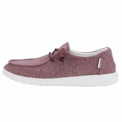 Hey Dude Shoes Wendy Stretch – Burgundy