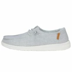 Hey Dude Shoes Wendy Chambray – Light Grey