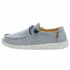 Hey Dude Shoes Wendy Chambray – White Blue