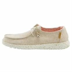 Hey Dude Shoes Wendy Chambray – White Nut