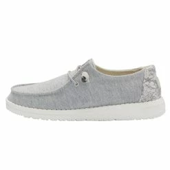 Hey Dude Shoes Wendy Stretch Fleece – Glacier Grey