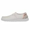 Hey Dude Shoes Wendy Canvas – White Fun Lines