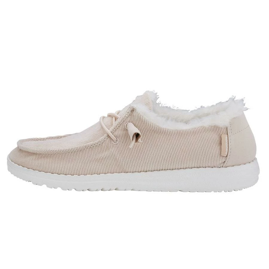 Hey Dude Shoes Wendy Corduroy Faux Fur – Cream 3 Hey Dude Shoes Wendy Corduroy Faux Fur – Cream