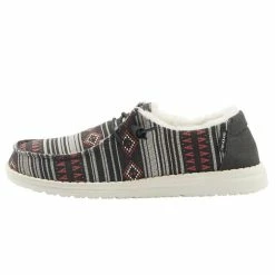 Hey Dude Shoes Wendy Boho – Stripe Chili Pepper